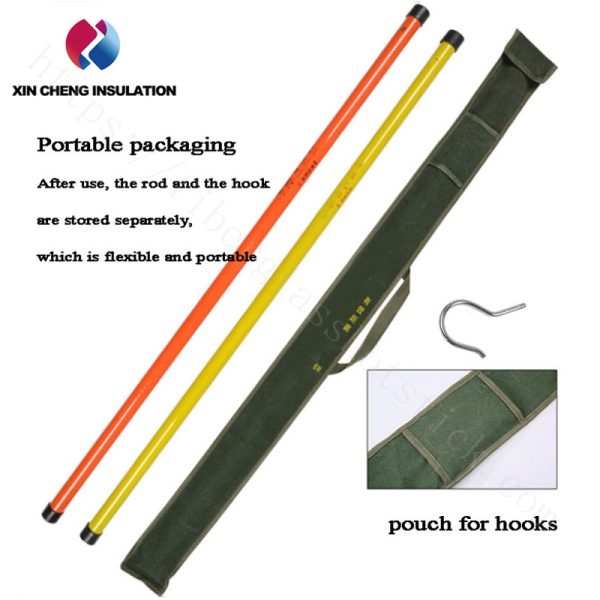 Portable Telescopic Insulated Height measuring rod/stick