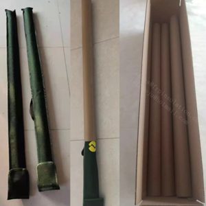 Fiberglass Insulated With scale Telescopic Triangle Hot Stick/operating Rod package